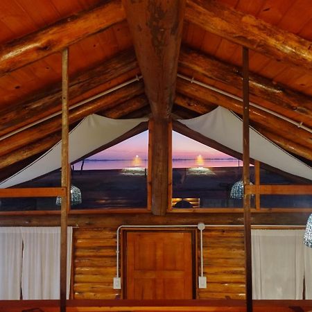Cabana Puesta Del Sol Chascomus Bagian luar foto