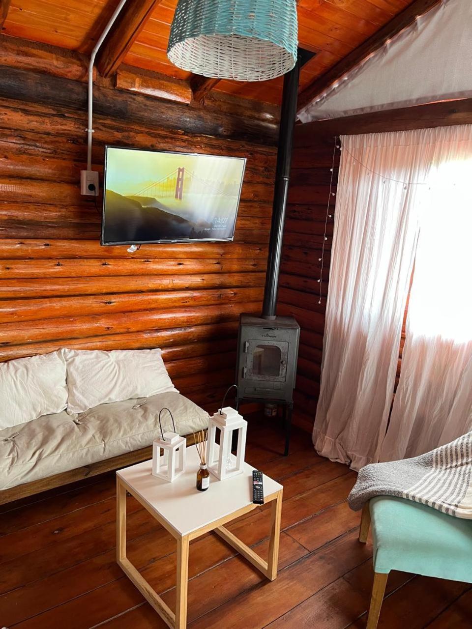 Cabana Puesta Del Sol Chascomus Bagian luar foto
