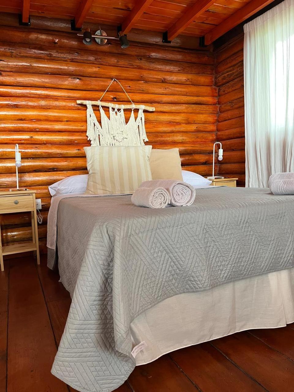 Cabana Puesta Del Sol Chascomus Bagian luar foto