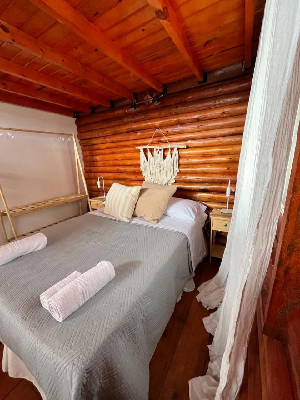 Cabana Puesta Del Sol Chascomus Bagian luar foto
