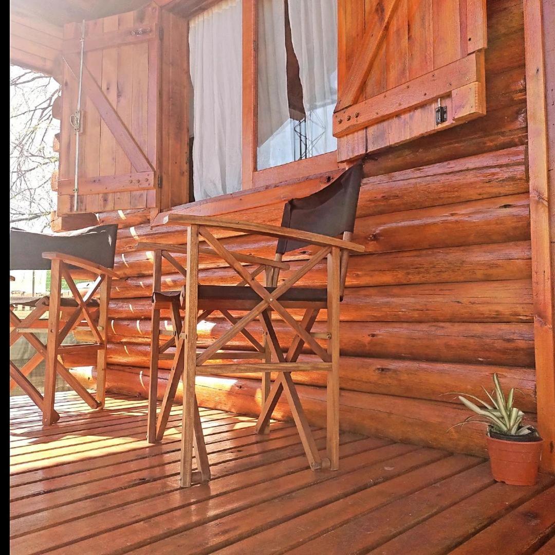 Cabana Puesta Del Sol Chascomus Bagian luar foto