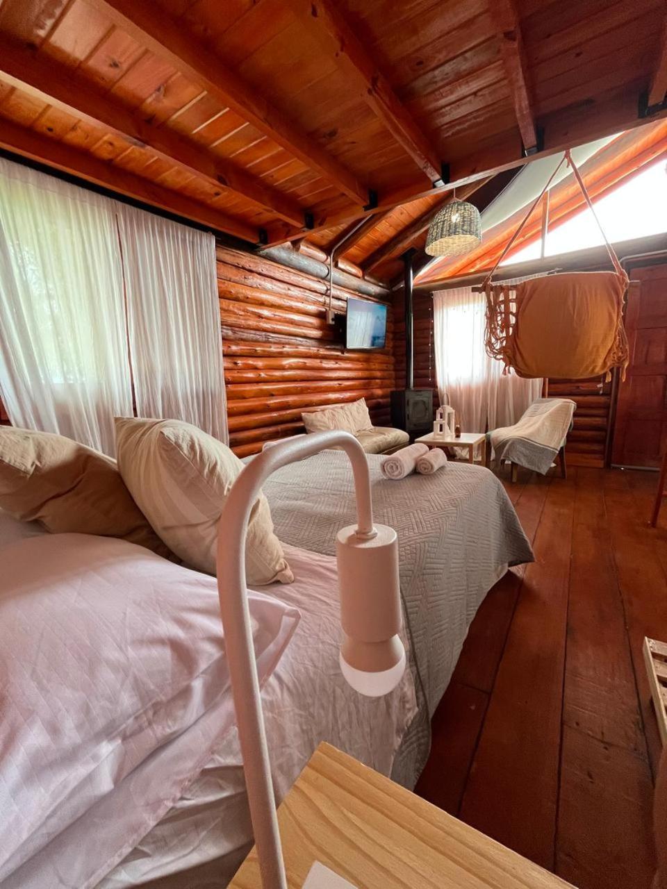 Cabana Puesta Del Sol Chascomus Bagian luar foto
