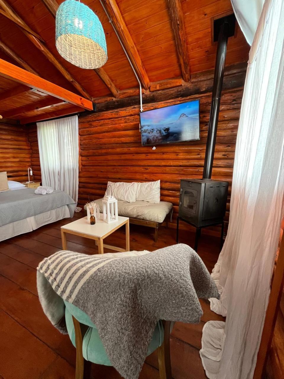Cabana Puesta Del Sol Chascomus Bagian luar foto