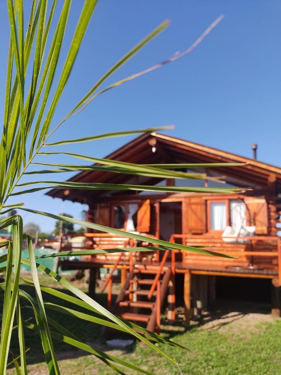 Cabana Puesta Del Sol Chascomus Bagian luar foto